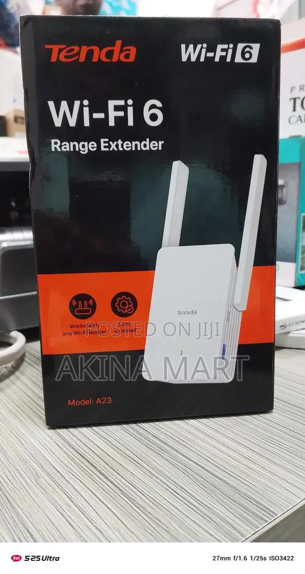 Tenda Range Extender Wi-Fi 6 A23 Range Extender · Photo 1