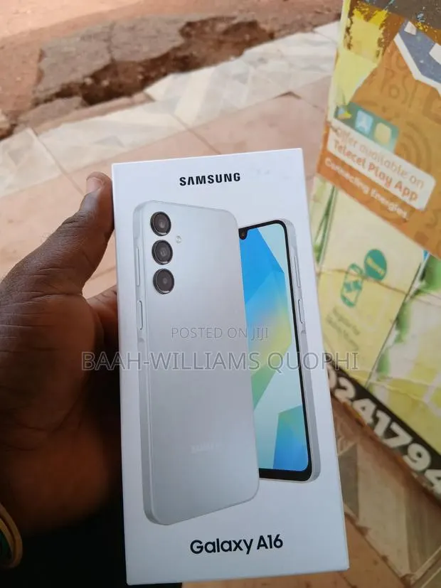 New Samsung Galaxy A16 128 GB Silver · Photo 1