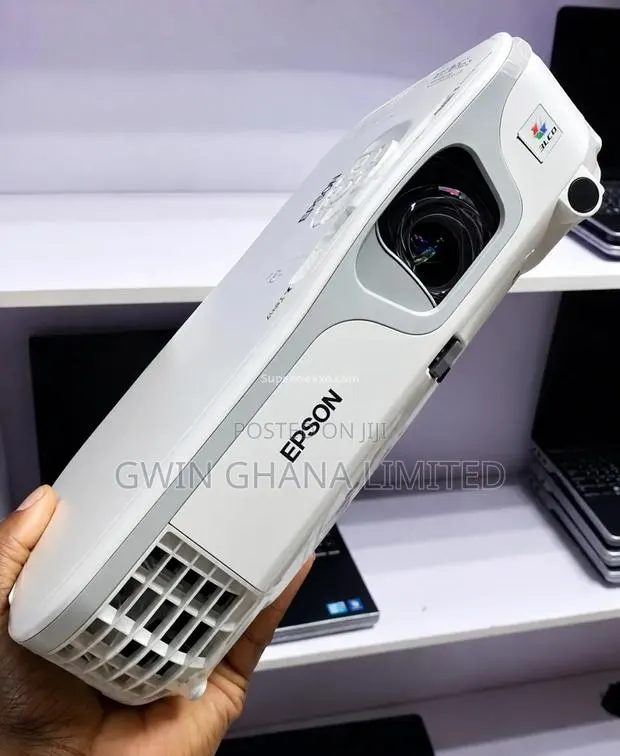 Epson PowerLite X12 XGA 3LCD Projector, 3000 Lumes Brightness . HDMI · Photo 1