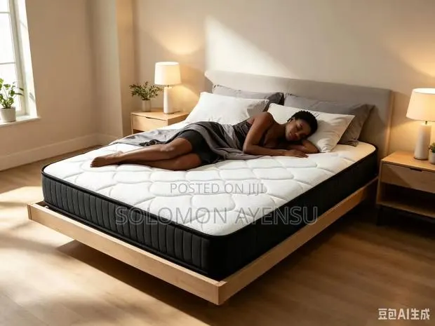 White and Dark Gray 20 Cm Thick Mattress · Photo 1