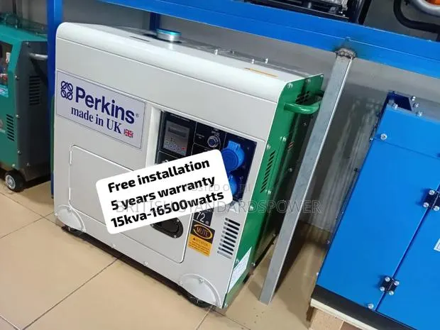 Powered Up Perkins 15kva Silent Diesel Generator · Photo 1