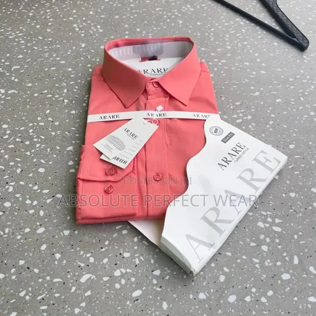 Reflective Arare Plain Shirt for Men · Photo 1