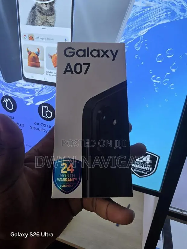 New Samsung Galaxy A07 4G 64 GB Black · Photo 1