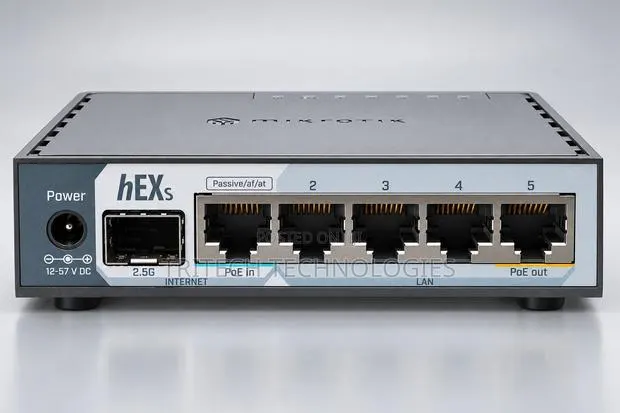 E60iUGS - Mikrotik Hex S (2025)5 Gigabit Ethernet Ports · Photo 1