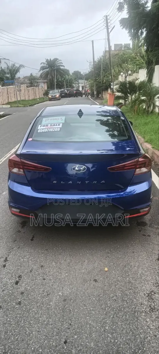 Hyundai Elantra Sport 2020 Blue · Photo 1