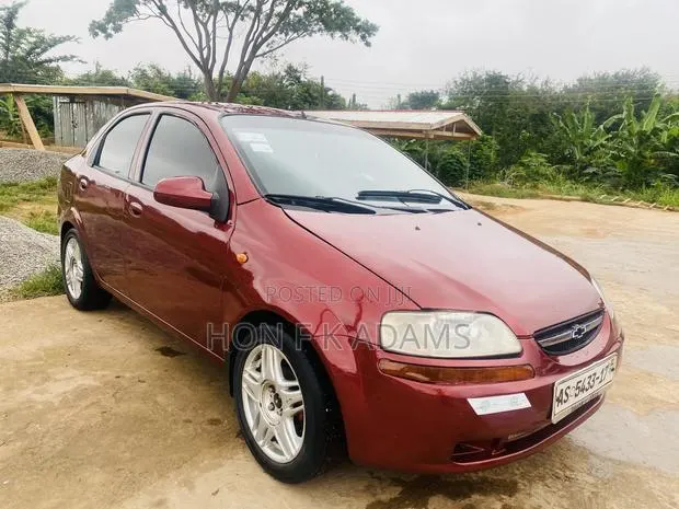 Chevrolet Aveo 2007 Red · Photo 1