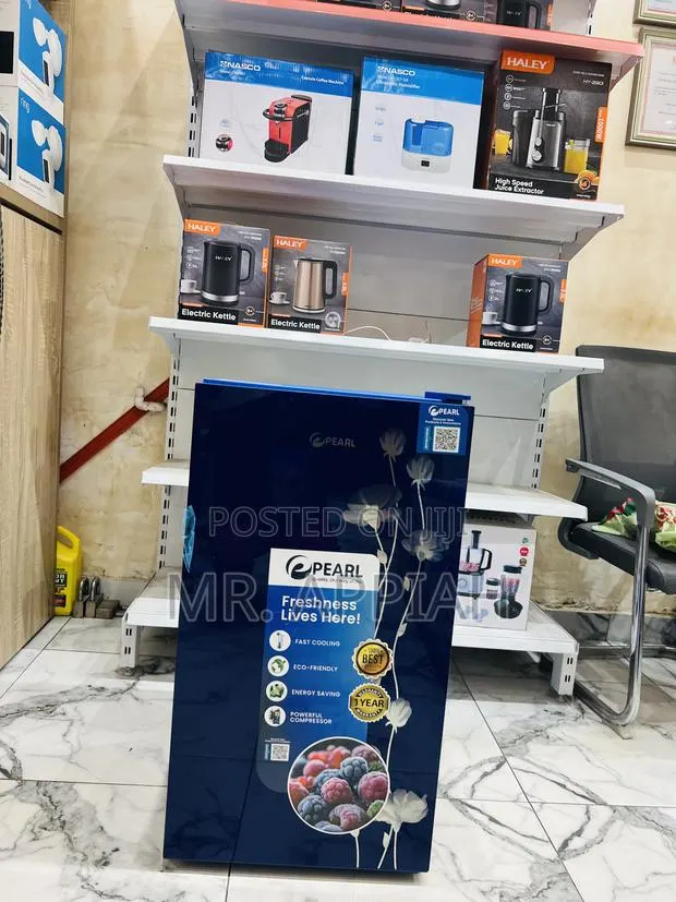 Classic Pearl Single Door Table Top Fridge(Blue)80l · Photo 1
