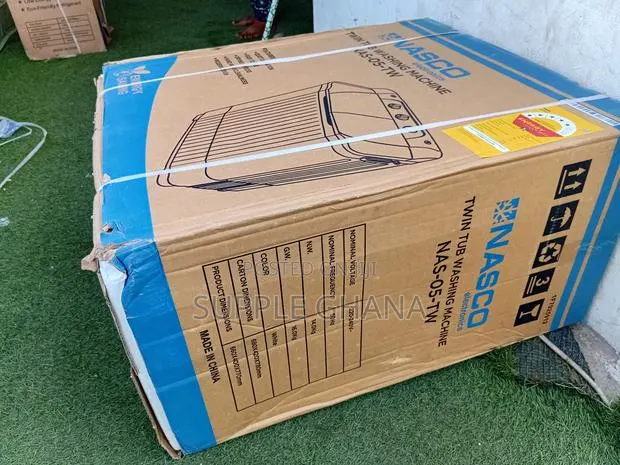 Nasco 5kg Twin Tub Washing Machine – Your Daily Laundry Solution · Photo 1