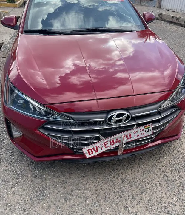 Hyundai Elantra 2020 Red · Photo 1