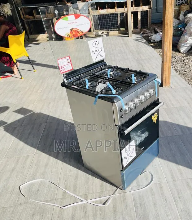 Premium Volcano 50*60cm Glass Lid Burner(4 Gas)Gray. · Photo 1