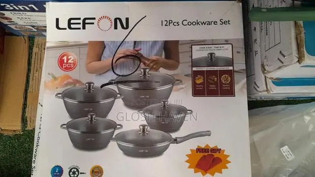 12pcs Lefon Cookware · Photo 1