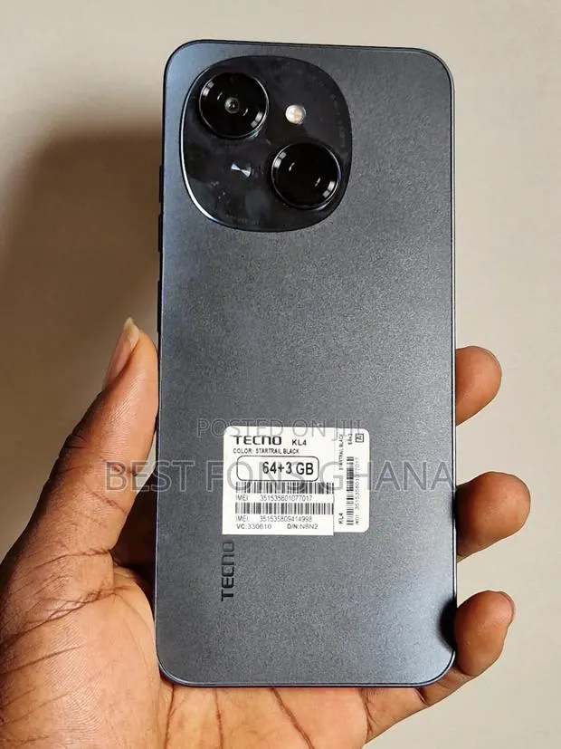 Tecno Pop 9 64 GB Black · Photo 1