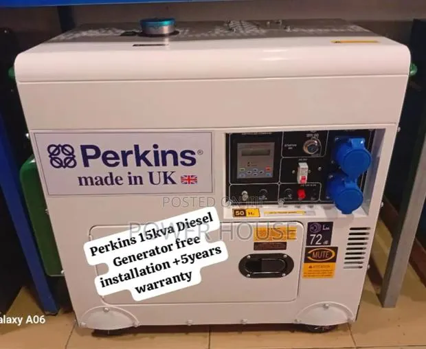 Prestige Energy Perkins Diesel Generator 15kva Silent · Photo 1