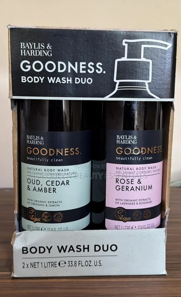 Goodness Body Wash Duo 1L · Photo 1