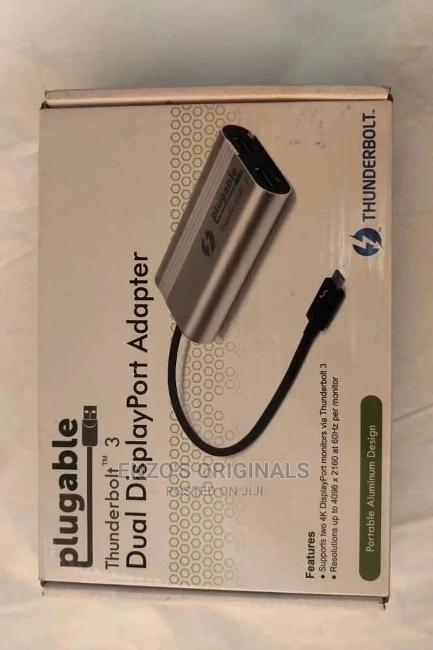 Usb-c To Dual Dp Adapter Thunderbolt To Dual Display Port · Photo 1