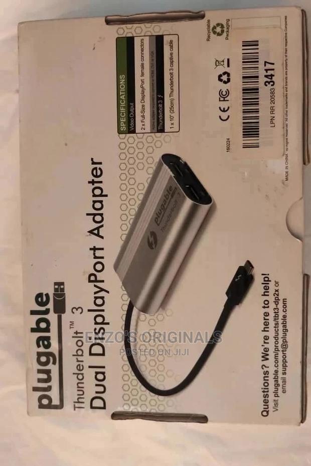Usb-c To Dual Dp Adapter Thunderbolt To Dual Display Port · Photo 2