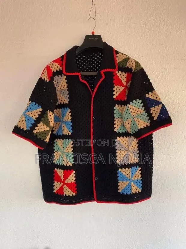 Unisex Crochet Shirt · Photo 1