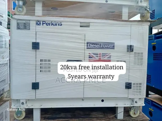 Eternal Edge 10kva 20kva Perkins Diesel Silent Generator · Photo 1