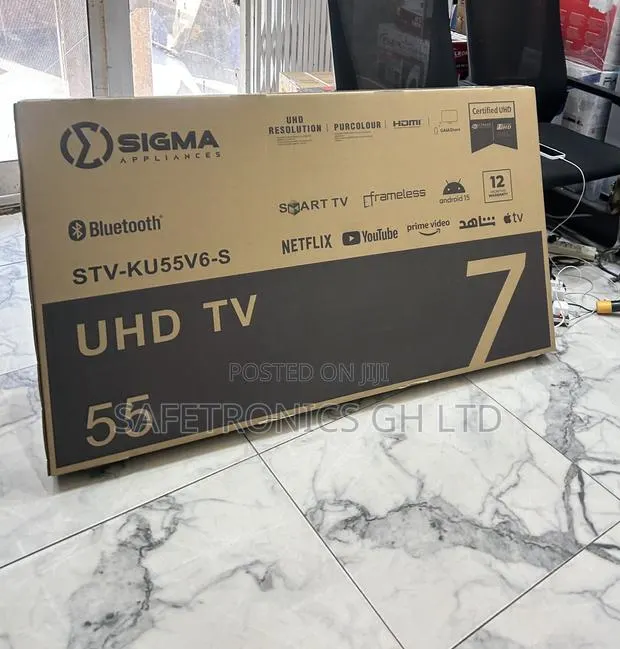 Order Ultra Frameless Uhd Sigma 55 Inch Led Sleek Tv · Photo 1
