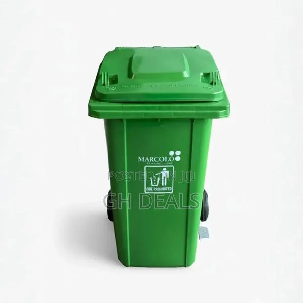 Wheelie Bin With Pedal | Durable, Easy-to-use Waste Bin With Wheels · Photo 1