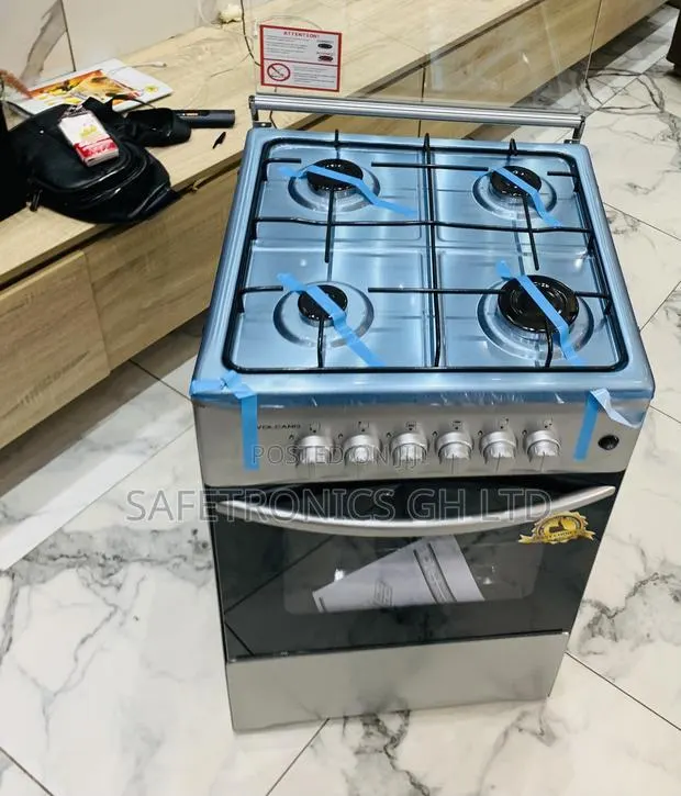 Purchase Grey Volcano 50x50cm 4 Burner Automatic Gas Stove · Photo 1
