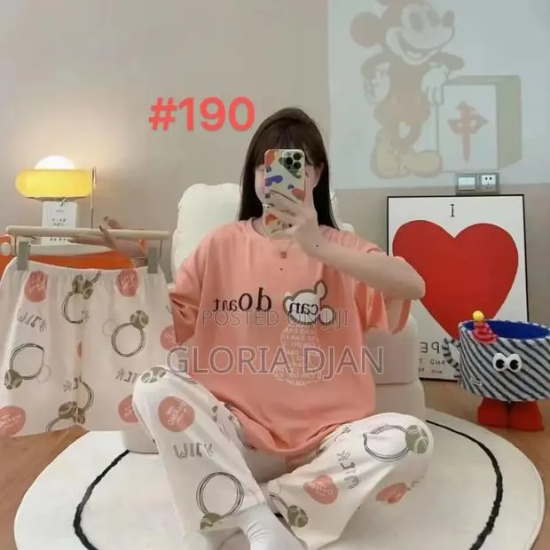 Cartoon Nightwear 3 in 1 Wholesale · Photo 1