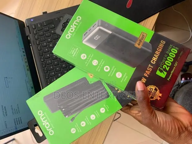 Oraimo 20000mAh Fast Charging Bank With LED Display · Photo 1