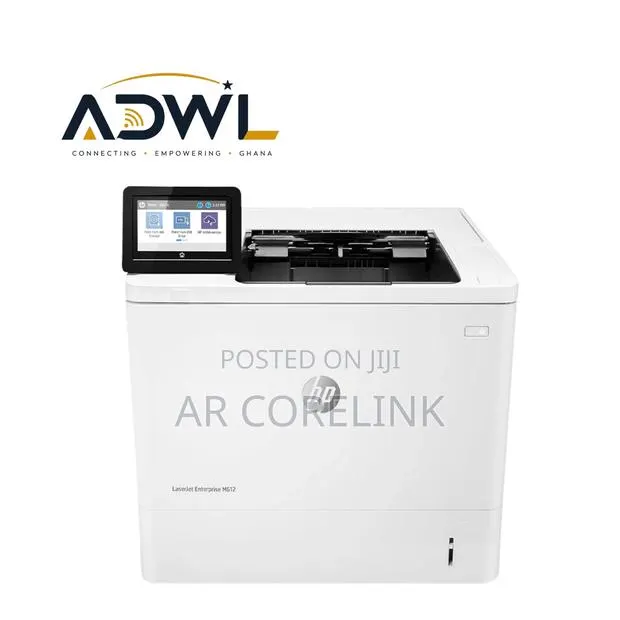 HP Enterprise M612DN Print/Duplex/Network/Black Printer · Photo 1
