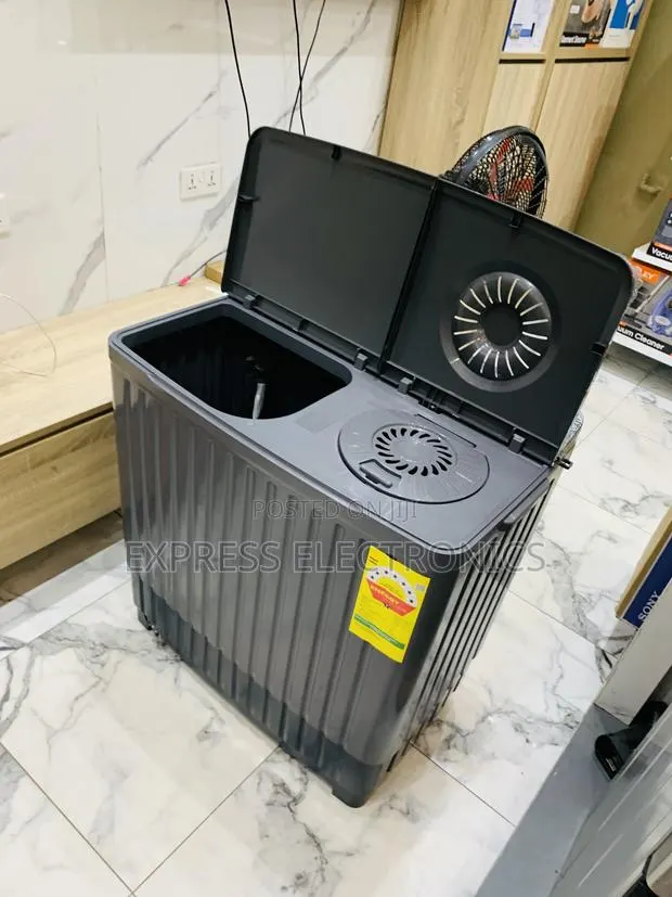 11kg Topload Twintub Semi Automatic Nasco Black · Photo 1