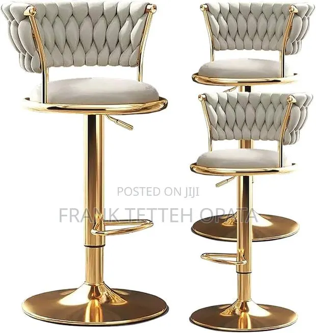 Bar Chairs Golden · Photo 1
