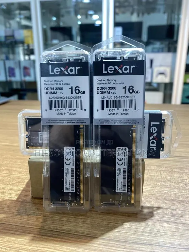 Lexar 16gb Ddr4-3200 Udimm Ram – Desktop Memory · Photo 1