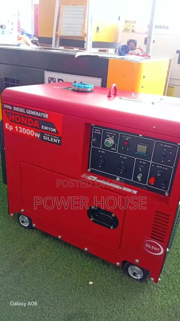 Powerful 13,000 Watt Diesel Generator Set – Fuel Saver 13kw Generator · Photo 1