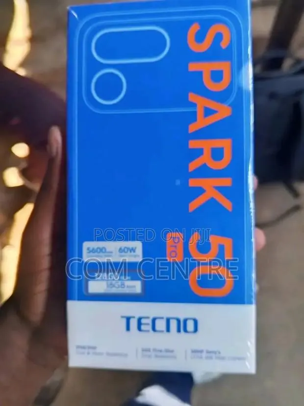New Tecno Spark 50 Pro 256 GB Black · Photo 1