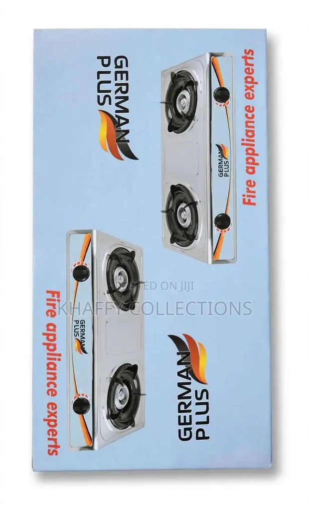 German Plus 2- Burner Gas Stove · Photo 1