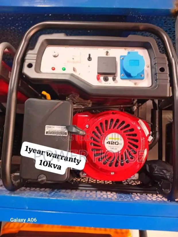 Alpha Ultra Exclusive Topex Petrol Generator 10kva · Photo 1