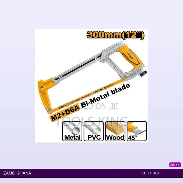 Hacksaw Frame 12" Abs - Hhf3088 · Photo 1