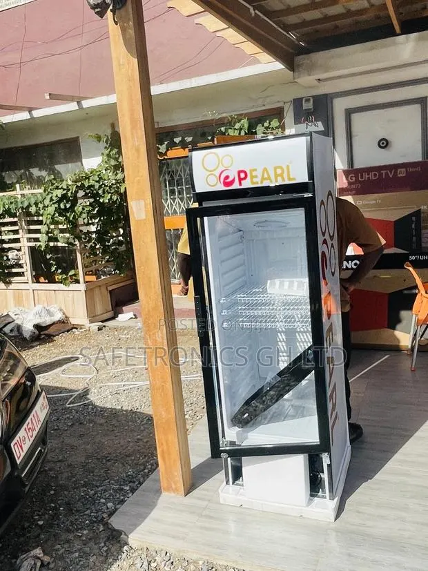 Electric Pearl Display Glass Singledoor PVC-316 Fridge · Photo 1