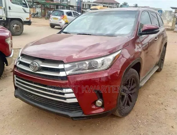 Toyota Highlander 2016 Red · Photo 1