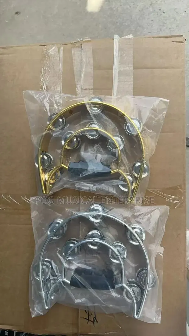 Silver and Gold Tambourine · Photo 1