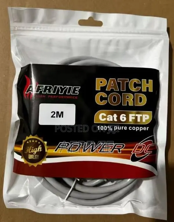 2m FTP Cat.6 Patch Cable -Grey · Photo 1