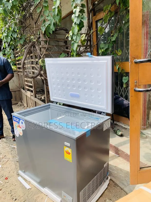 Nasco 318 Litres Chest Freezer - NAS-425FL - Silver · Photo 1