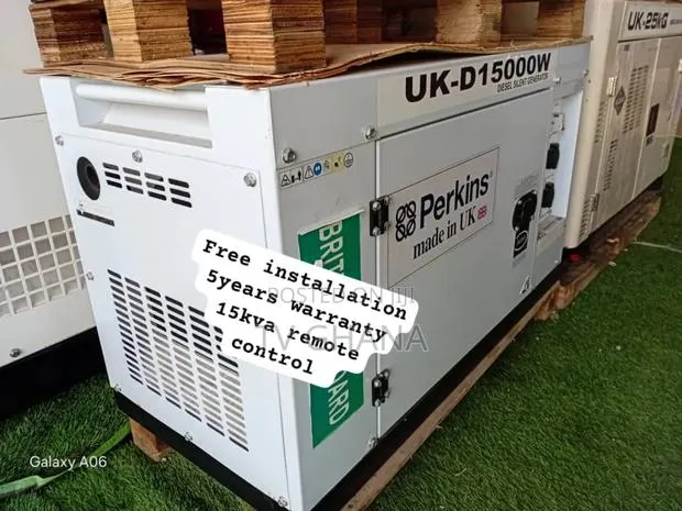 Perkins 15kva Diesel Generator – Heavy Duty With Remote · Photo 1