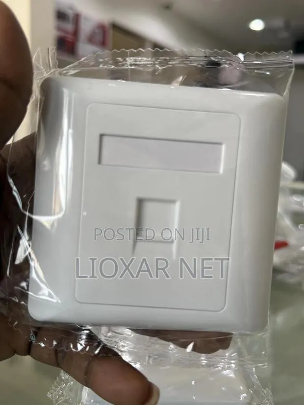 Cat6 Single Faceplate