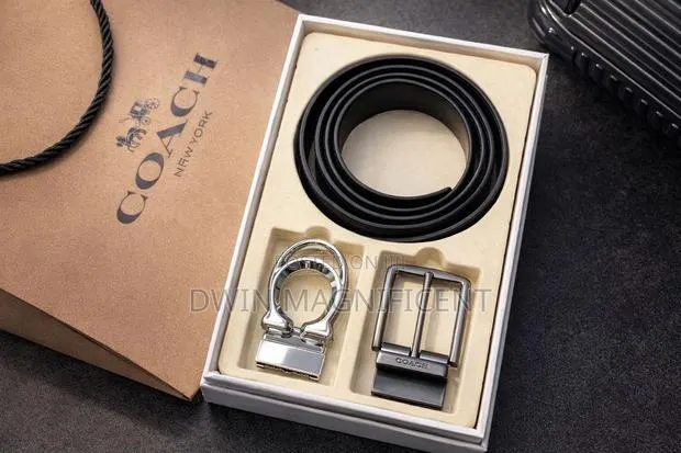 Authentic Coach Double Hook Belt · Photo 1