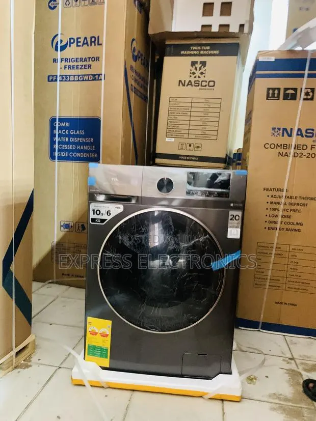 High Quality Sleek TCL-front Load Washer-10.5kg & Dryer-6kgs-C211wdg · Photo 1
