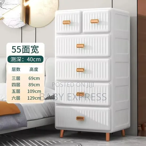 Modern 5-Layer Durable Plastic Storage Drawer .New Fadama · Photo 1