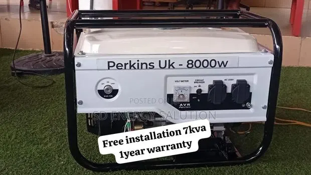 Perkins 7kva Petrol Generator – Powerful Electricity Solution 7kva · Photo 1