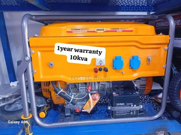 Panel Super Grid Ingco Petrol Generator 7.5kva 8500watts · Photo 1