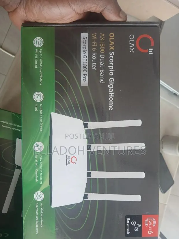 Olax Wifi 6 Router Ax1800 · Photo 1