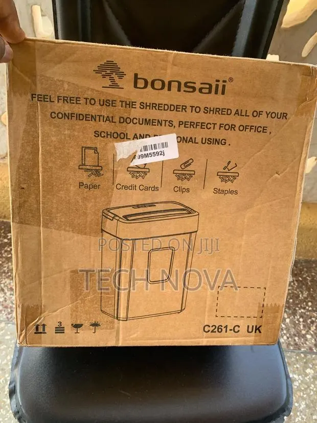 Bonsaii Quiet Strip-Cut Shredder 8 Sheets